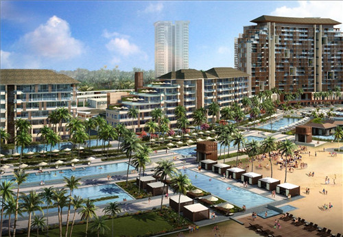 海南文昌哪个地方适合养老？海的理想价格16000元/平方米。户型56.72平-117.88平1居-2居